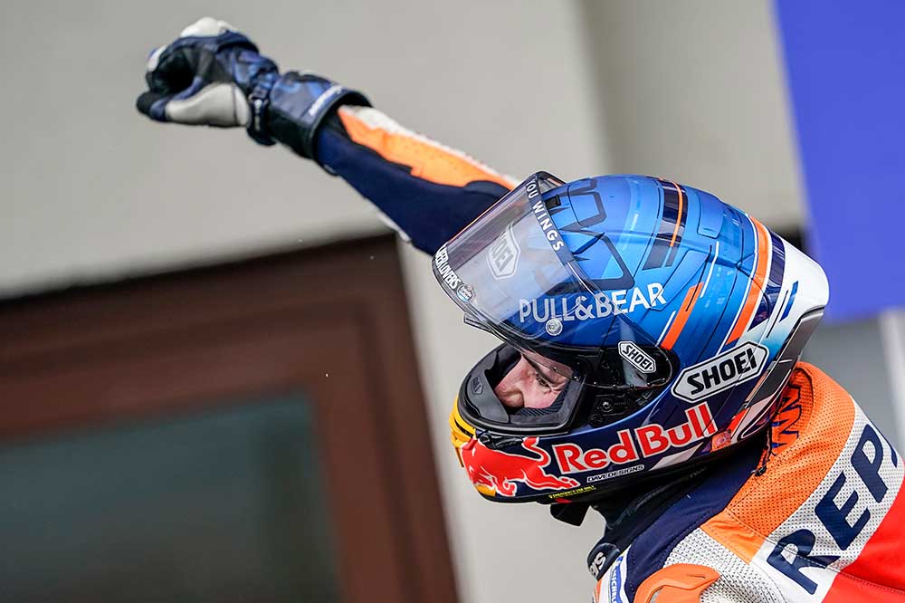 Alex Márquez logra su primer podio en MotoGP