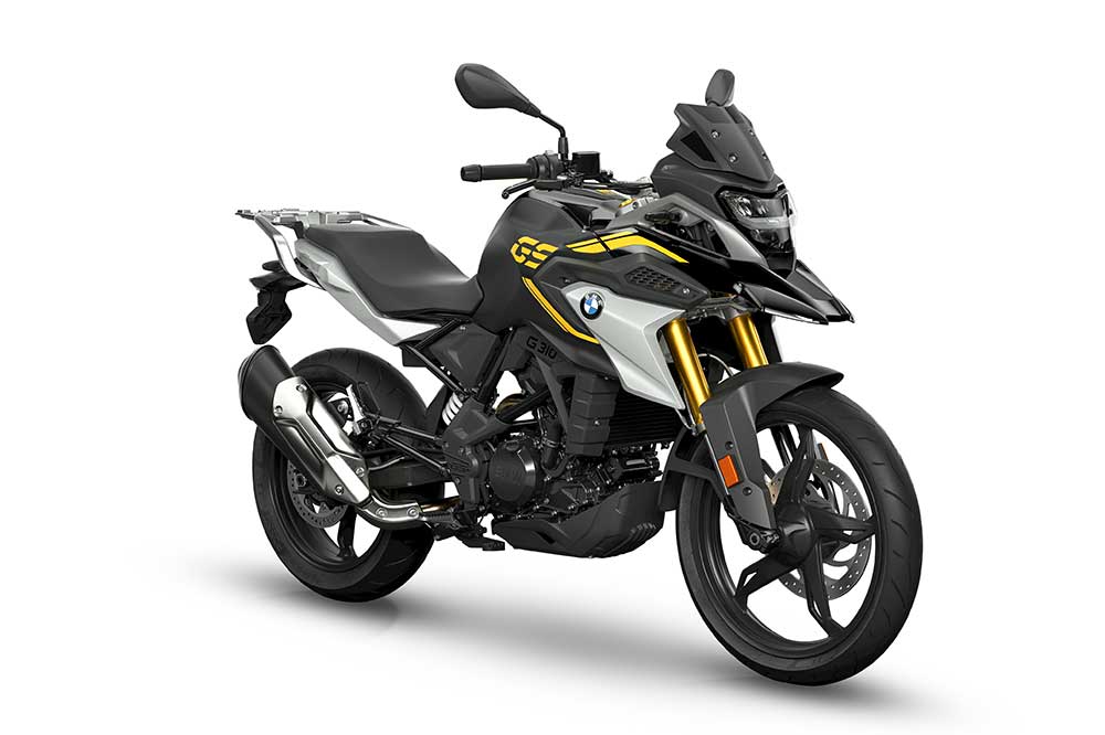 La BMW G 310 GS también estrena decoración 40 aniversario