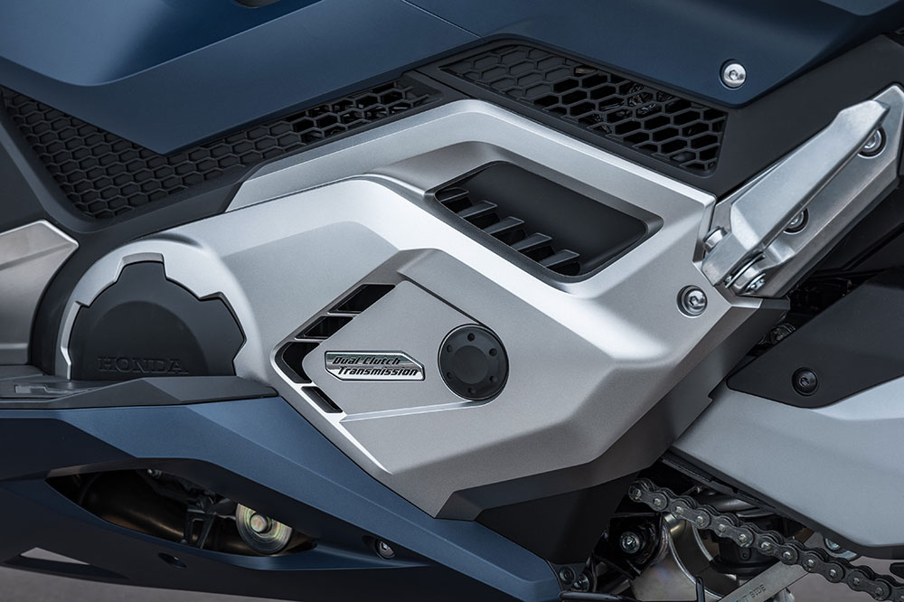 El sistema doble embrague de Honda DCT es una de las grandes bazas del Forza 750