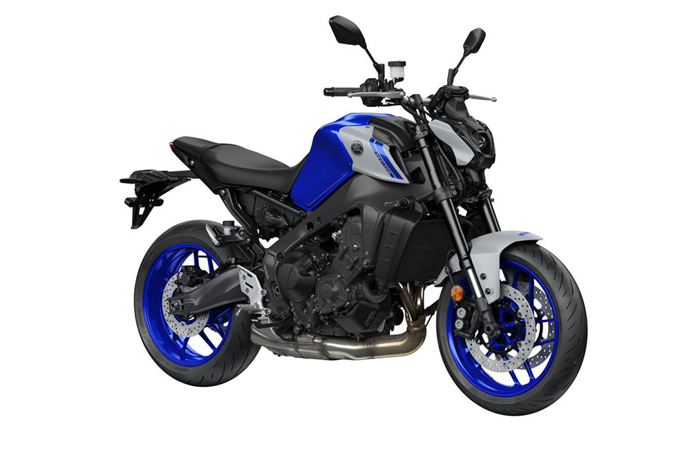 Yamaha MT 09 2021 en color azul