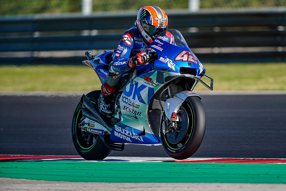 Alex Rins no pudo lograr el sueño de Suzuki de lograr campeonato y subcampeonato