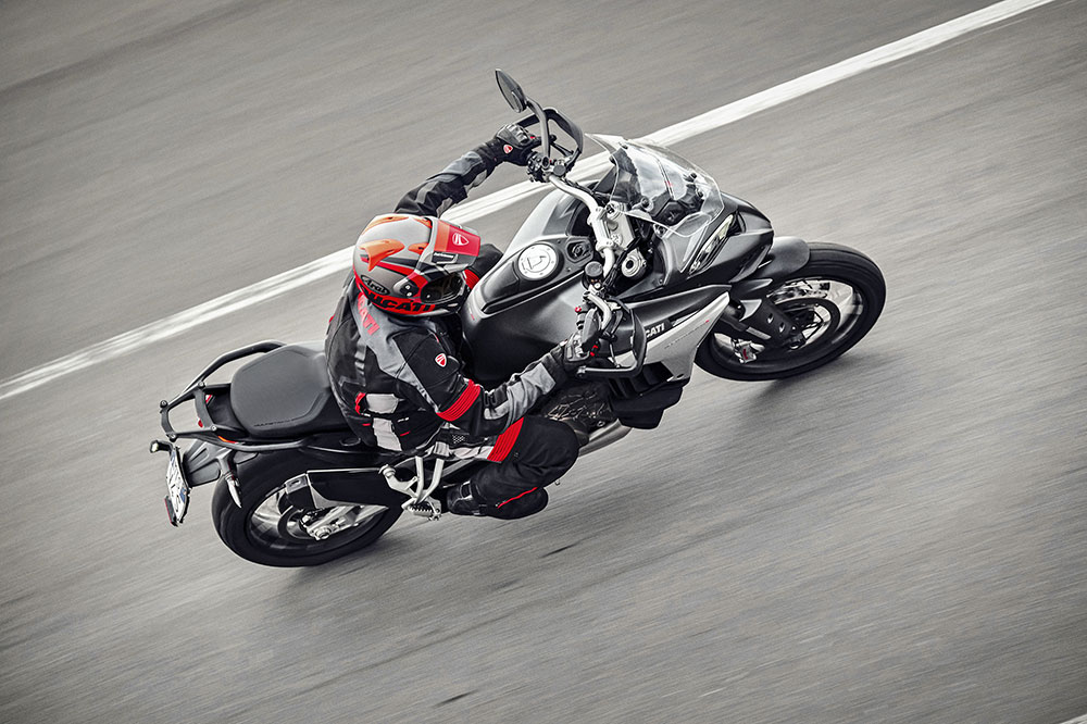 El nuevo motor V4 Gran Turismo de la Multistrada ha sido ideado para dar lo mejor de sí en carretera