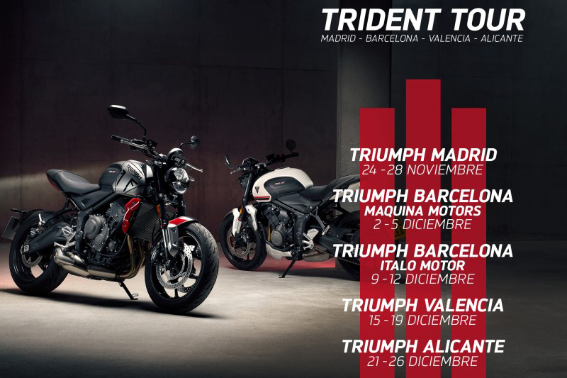La Trident 660 se dejará ver en España con interesantes premios y sorpresas
