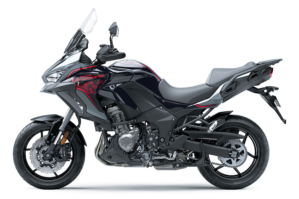 La Kawasaki Versys 1000 SE 2021 también estrena nuevas combinaciones de colores