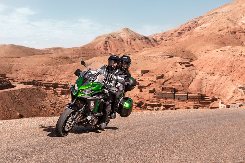 Cuentas con varias versiones de la Kawasaki Versys 1000 en función de su capacidad de carga y equipamiento
