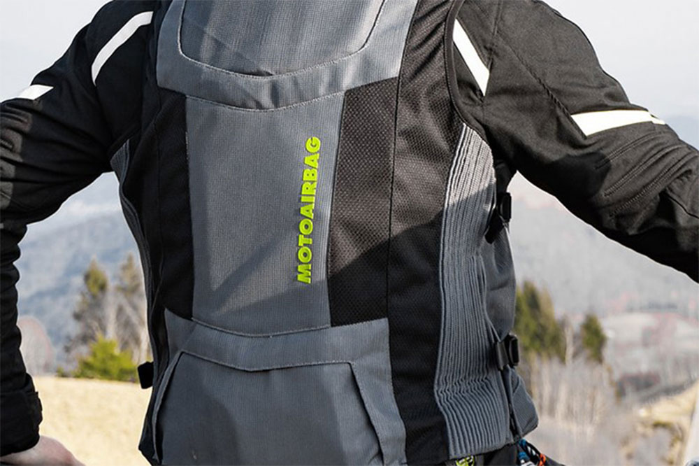 Chaleco de moto con airbag