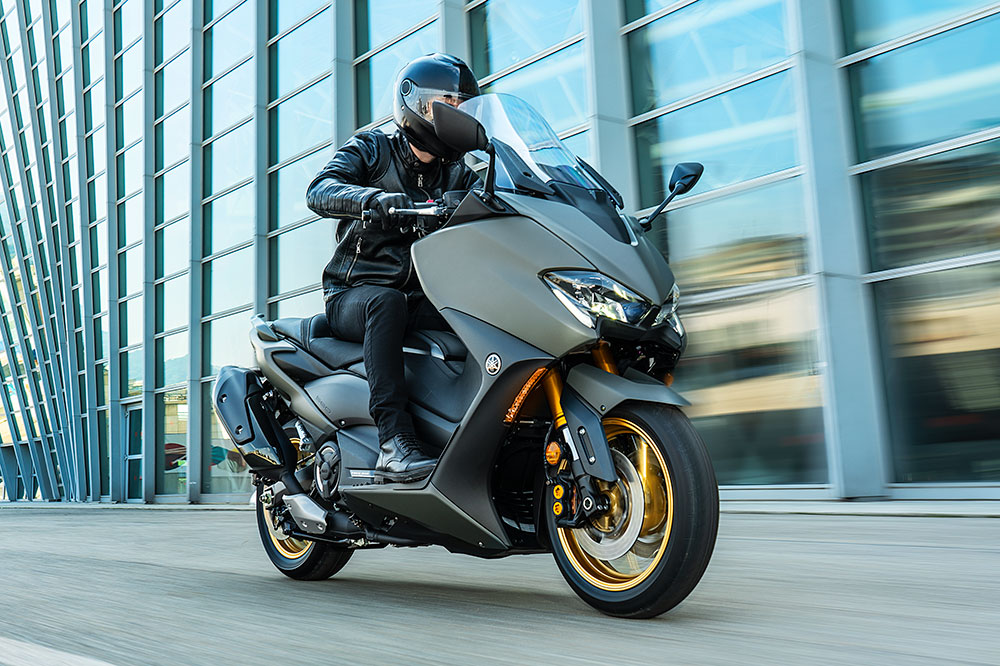En el Yamaha T Max 2021 encontrarás mejoras en el motor y en algunos detalles estéticos y de acabados