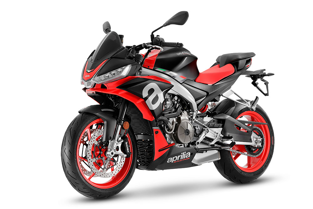 La Aprilia Tuono 660 es la versión naked de la deportiva RS 660