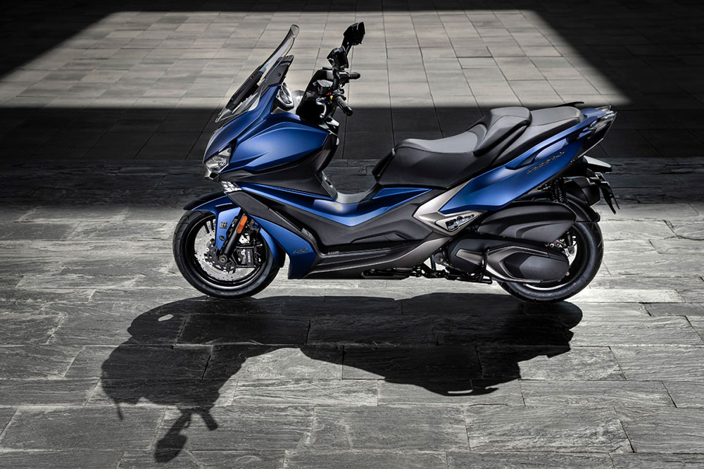 Una de las principales novedades del KYMCO Xciting S 400 es la llegada del control de tracción