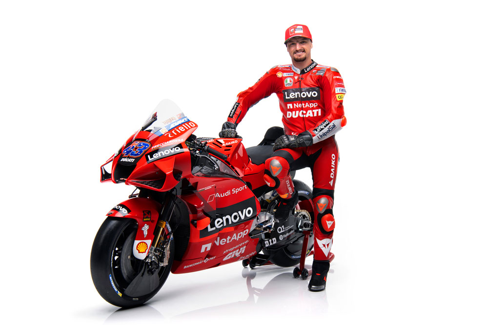Jack Miller se estrenará este año con la Ducati Oficial