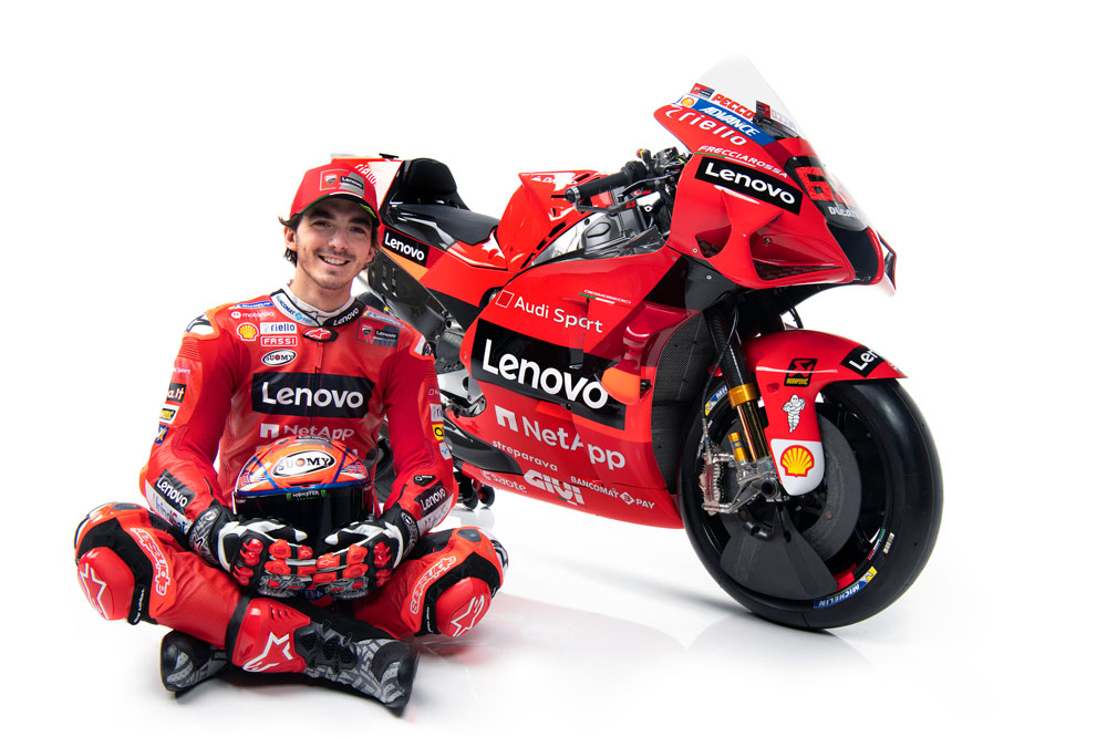 Para Pecco Bagnaia formar parte del equipo Ducati siempre ha sido un sueño