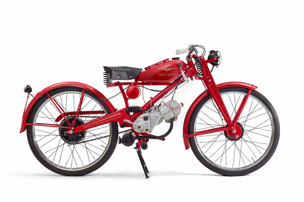 Moto Guzzi Motoleggera 65 Cardellino de 1946