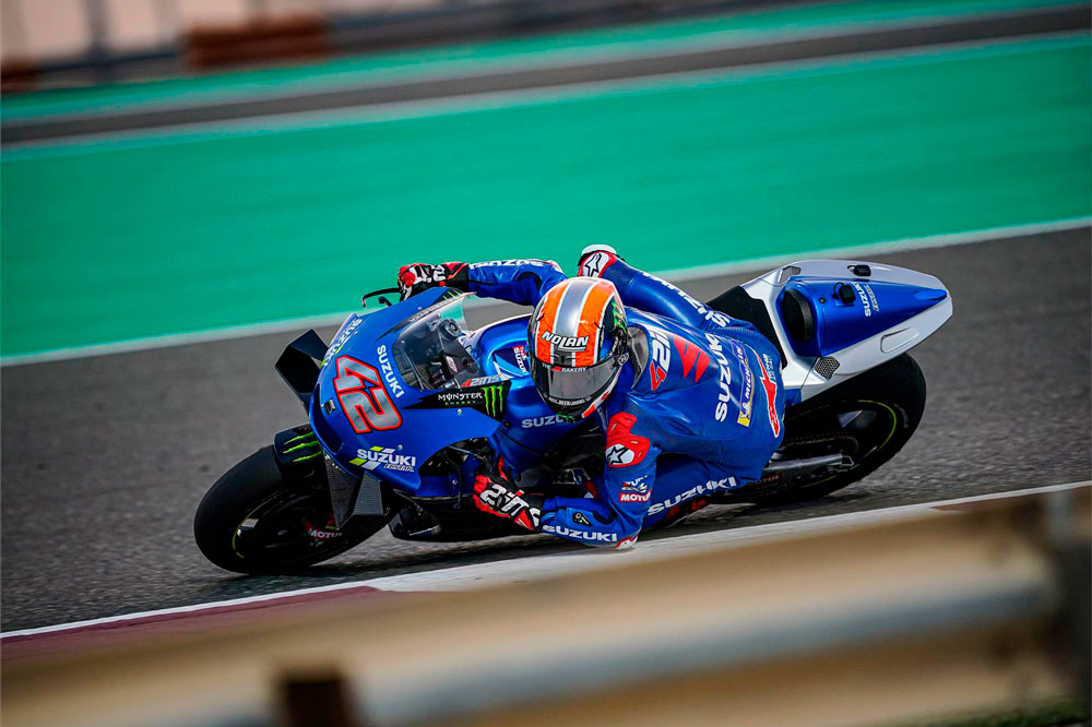 Alex Rins tiene claro quiénes serán sus principales rivales esta temporada