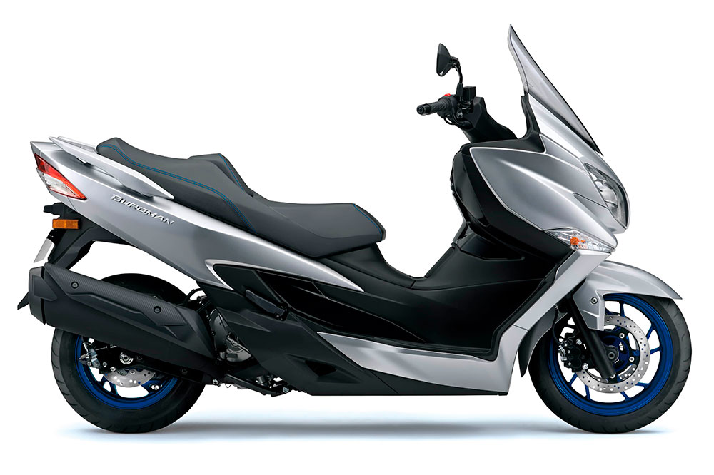 La remodelación del Suzuki Burgman 400 vuelve a poner a este scooter GT a la altura de sus más directos competidores