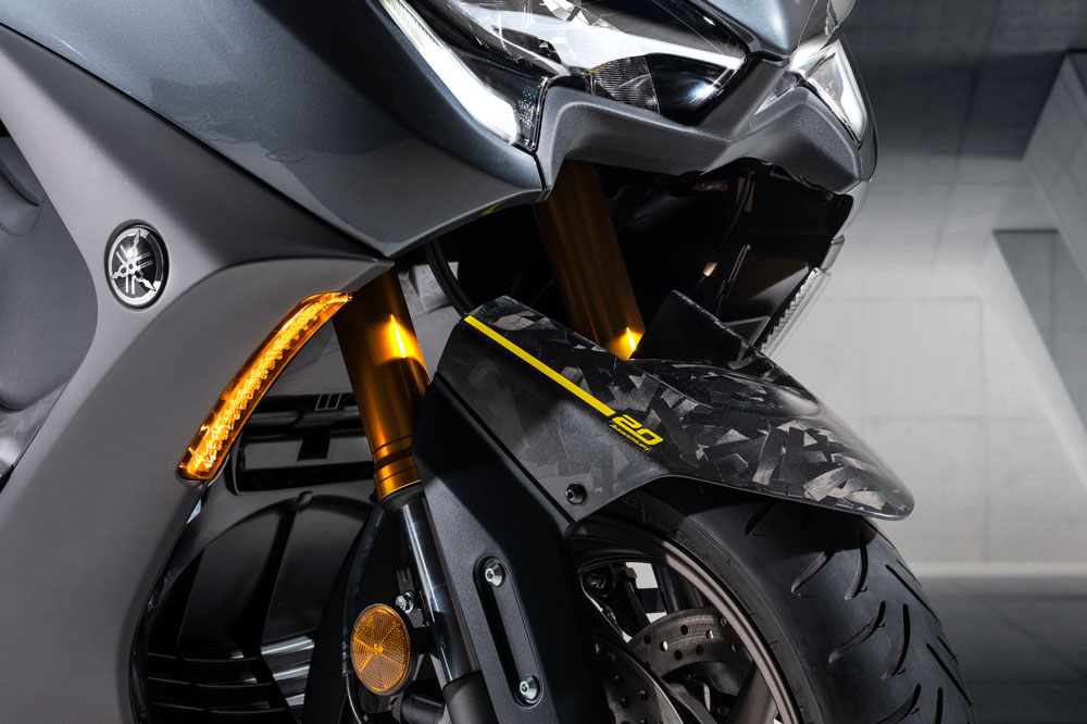Del Yamaha TMax 20 Aniversarios sólo se fabricarán 560 unidades