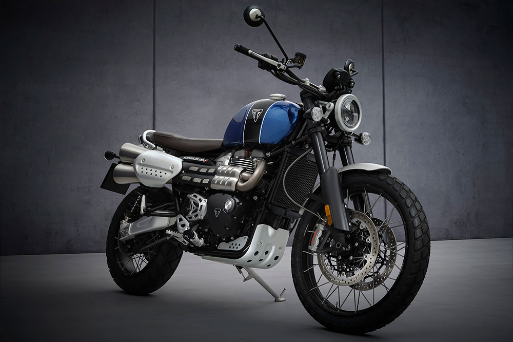 La versión estándar de la Triumph Scrambler 1200 tiene un precio de 14.900 euros