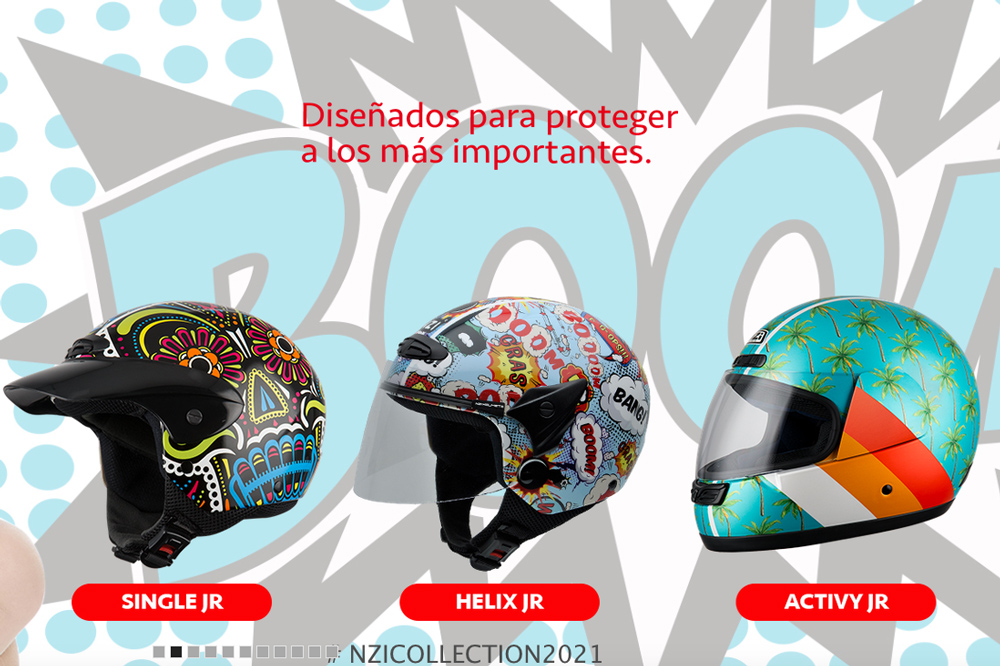 Gama cascos Junior NZI