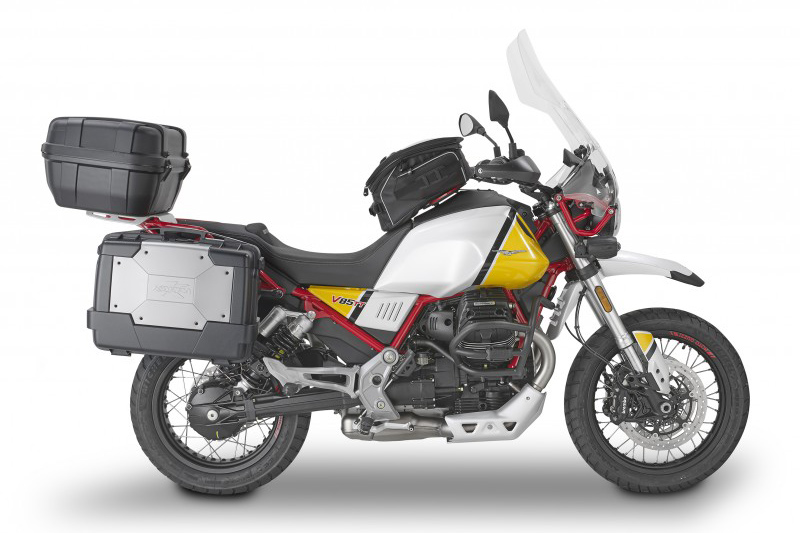 Gama de accesorios Kappa para la Moto Guzzi V 85 TT