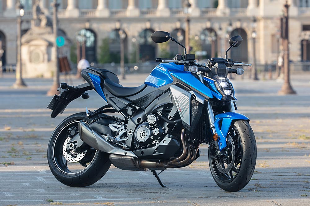 La Suzuki GSX 950S tiene muchos elemento en común con la GSX S1000