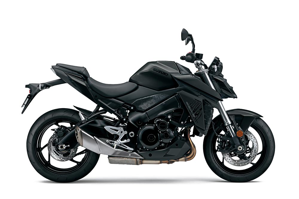 La Suzuki GSX 950S cuenta con tres combinaciones de colores
