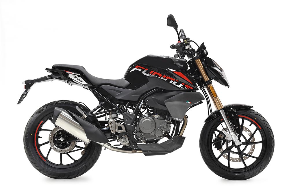 La Hanway Furious NK 125 S es una naked deportivas más baratas del mercado