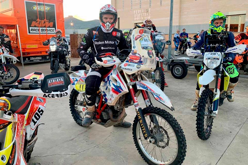 José María García prepara el Dakar 2022 a bordo de una BMW