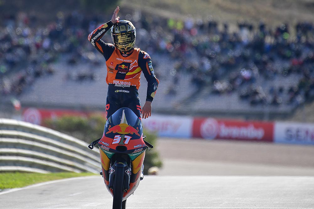 Pedro Acosta, Campeón del Mundo Moto3