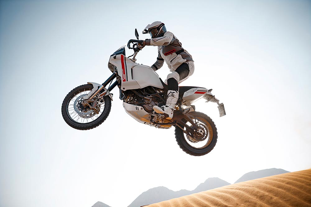Ducati ha querido hacer una moto muy endurera y esencial