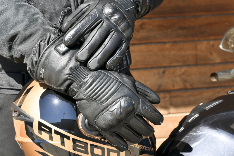 Guantes calefactables Vesuve de Vquattro