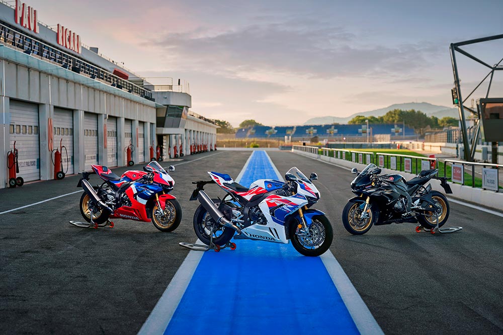 Aquí tienes todas las terminaciones de la Honda CBR 1000 RR-R Fireblade