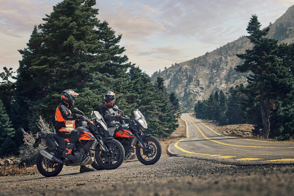 Con la KTM 390 Adventure podrás hacer tus primeros viajes