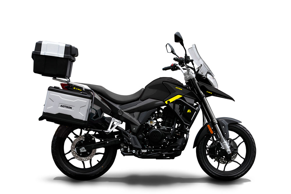 Motron te ofrece esta moto trail para el carnet B de coche por 3.000 euros