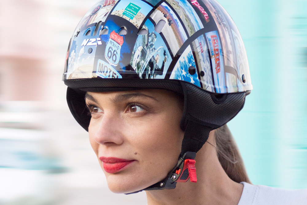 Casco _Lastmile Nzi modelo COLLAGE