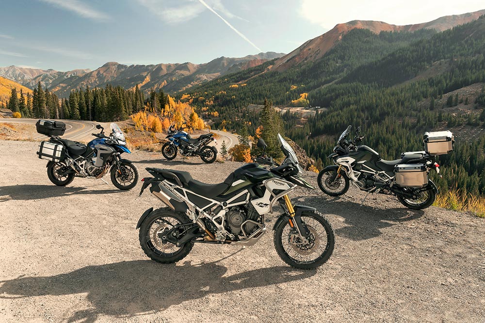 Aquí tienes toda la gama de las Triumph Tiger 1200 2022