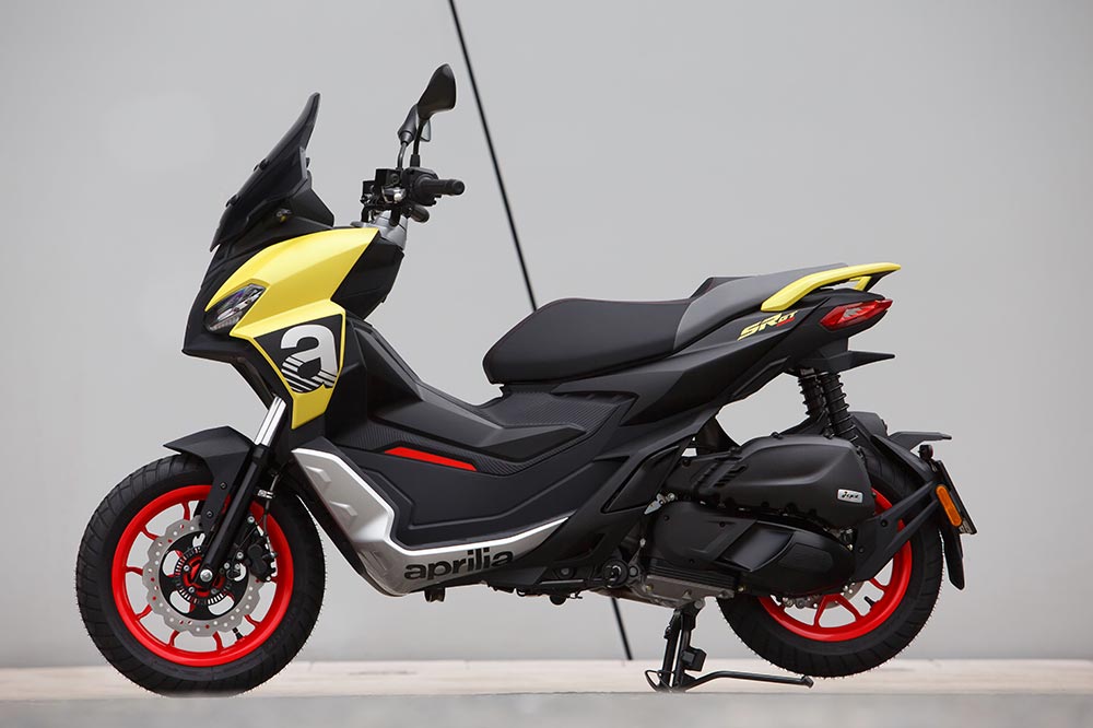 Aprilia ha dado en el clavo con un scooter 125 muy diferente