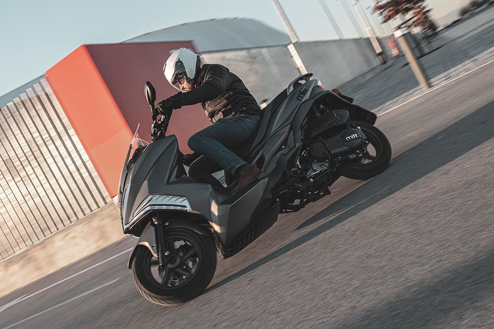 El motor del MITT 125 GT rinde 11 cv de potencia