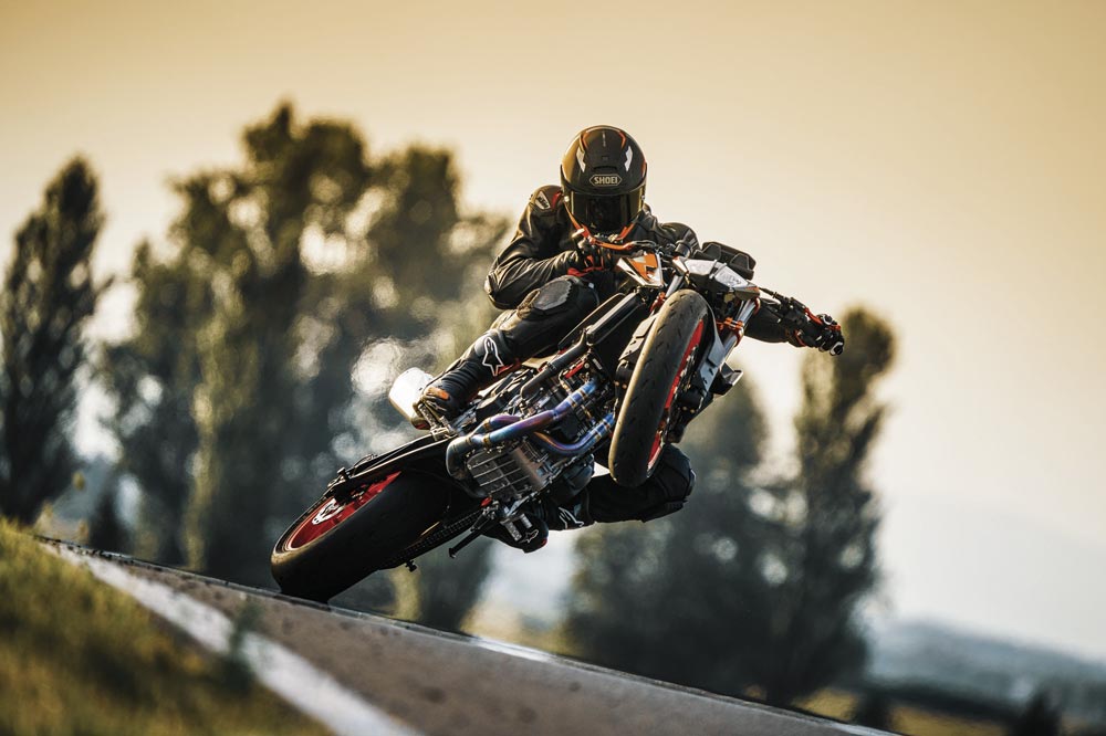 Los modos de conducción nos permiten tener a nuestra KTM siempre bajo control