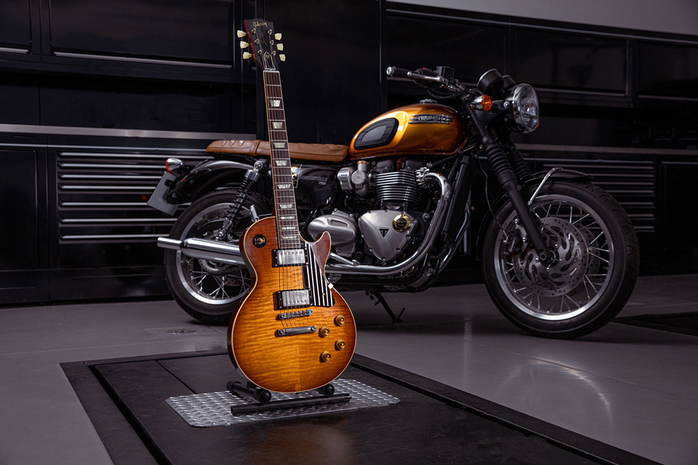 Triumph Bonneville T120 1959 Special Edition y Gibson
