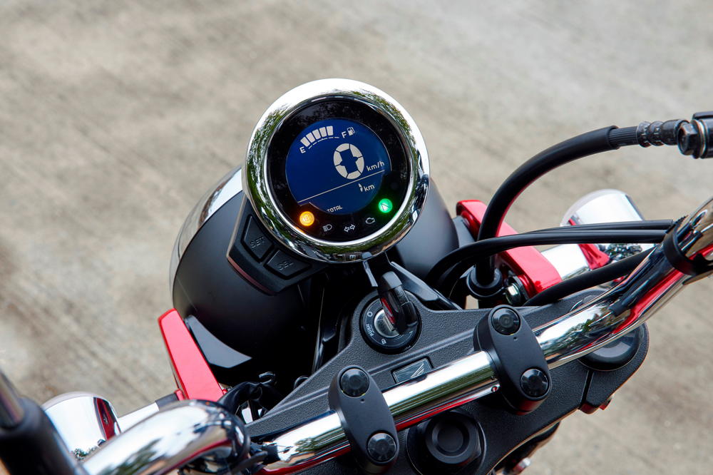 Cuadro de instrumentos del Honda ST 125 DAX