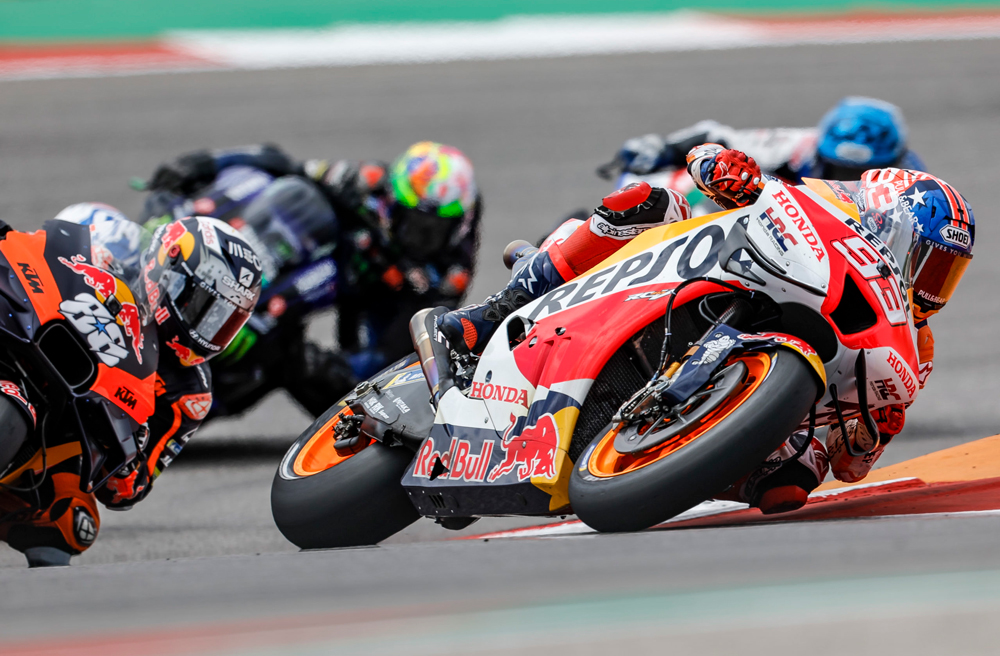 Marc Marquez en Austin Texas