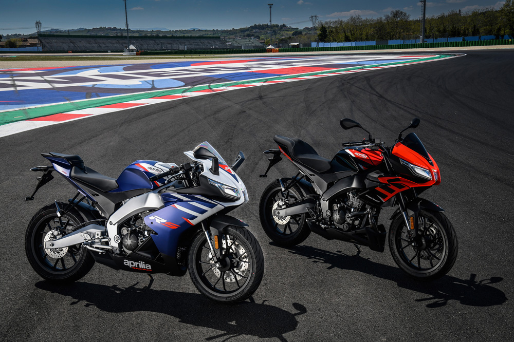 Aprilia RS y Tuono 125