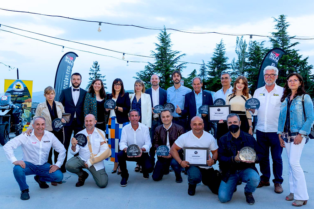 Premiados con los Premios Mototurismo 2022