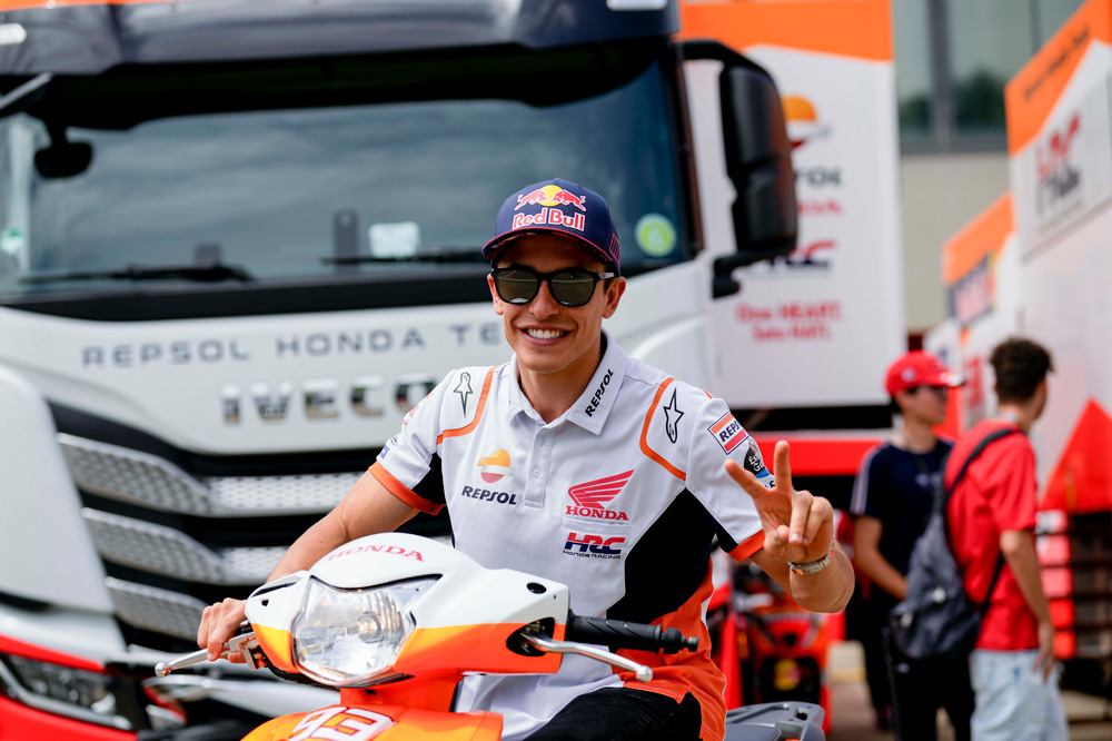 Márquez fue décimo en el GP de Italia