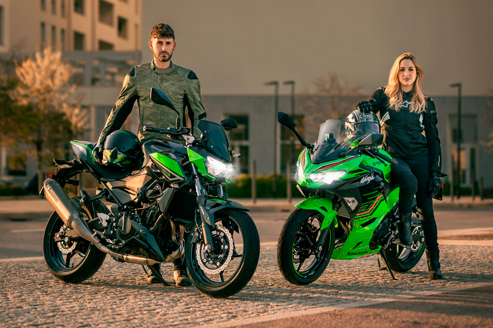 Kawasaki Z 400 y Ninja 400 2023