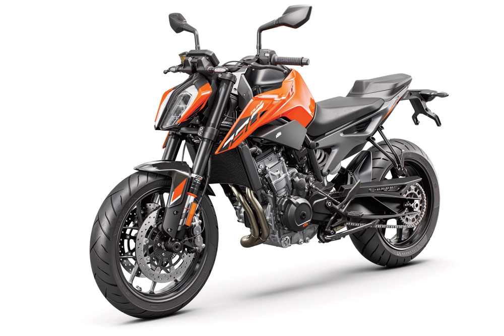 La 790 Duke fue la naked original con el nuevo motor del que derivó la 890
