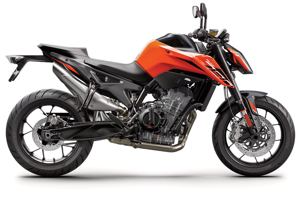 Si buscas una moto mas esencial que la deportiva 890, esta versión es la recomendada