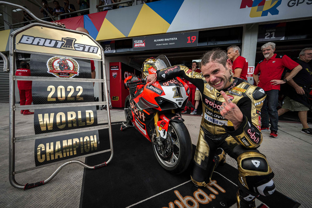 Alvaro Bautista, Campeón del Mundo SBK 2022