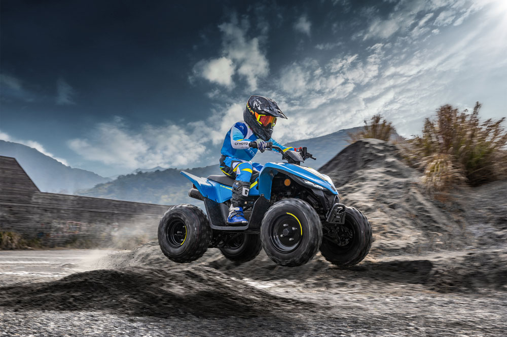 Quad a gasolina para niños 