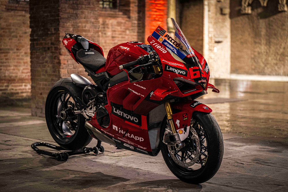 Ducati Panigale réplica Pecco Bagnaia