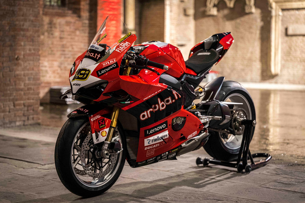 Ducati Panigale réplica Alvaro Bautista